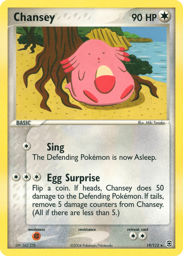 Chansey EX6-19
