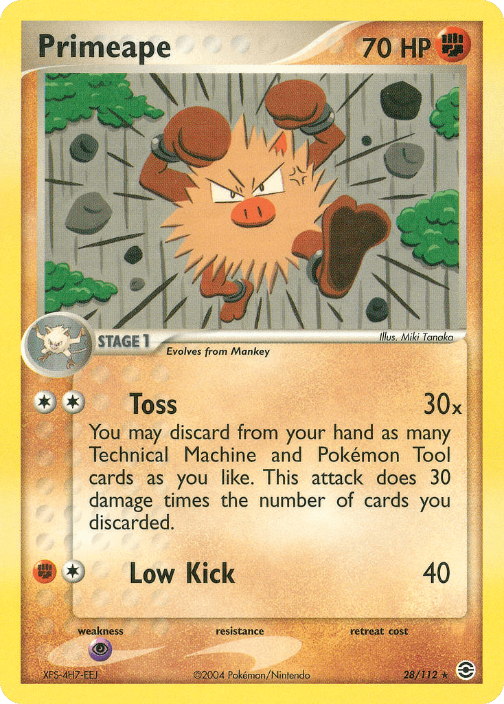 Primeape EX6-28