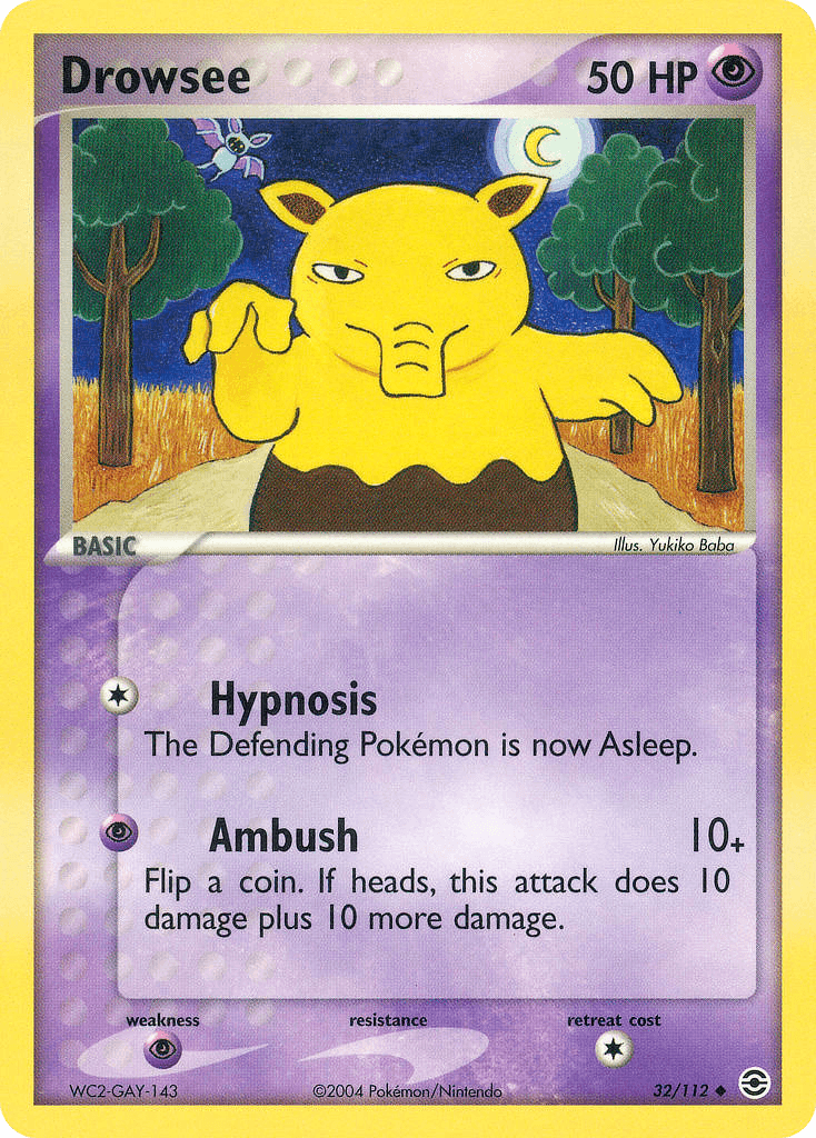 Drowzee EX6-32
