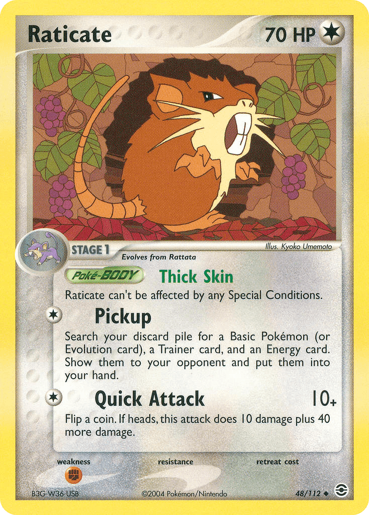 Raticate EX6-48