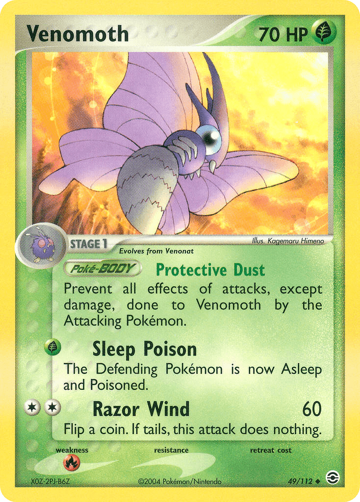 Venomoth EX6-49
