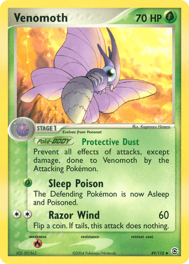 Venomoth EX6-49