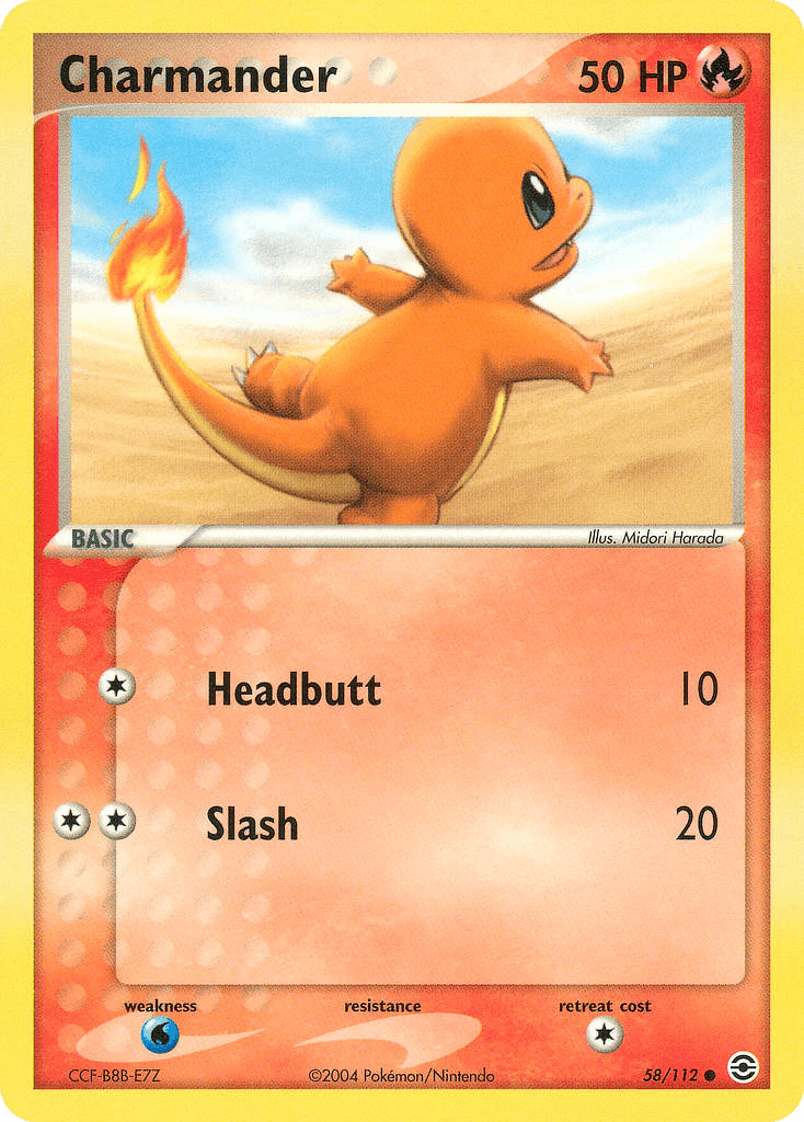 Charmander EX6-58