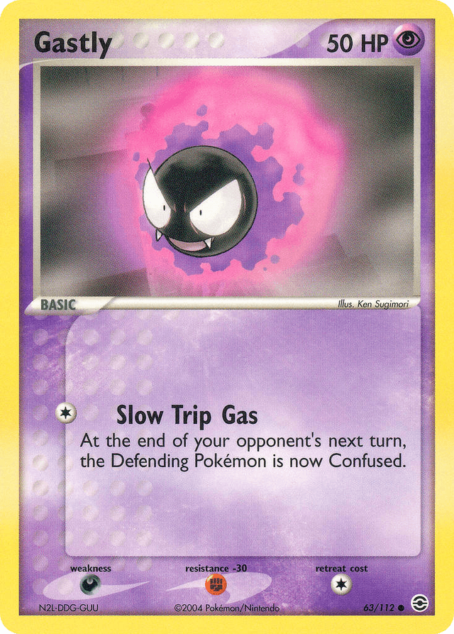 Gastly EX6-63
