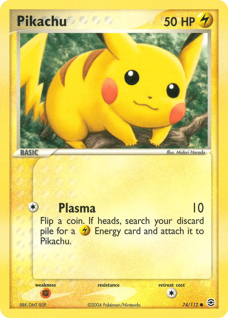 Pikachu EX6-74