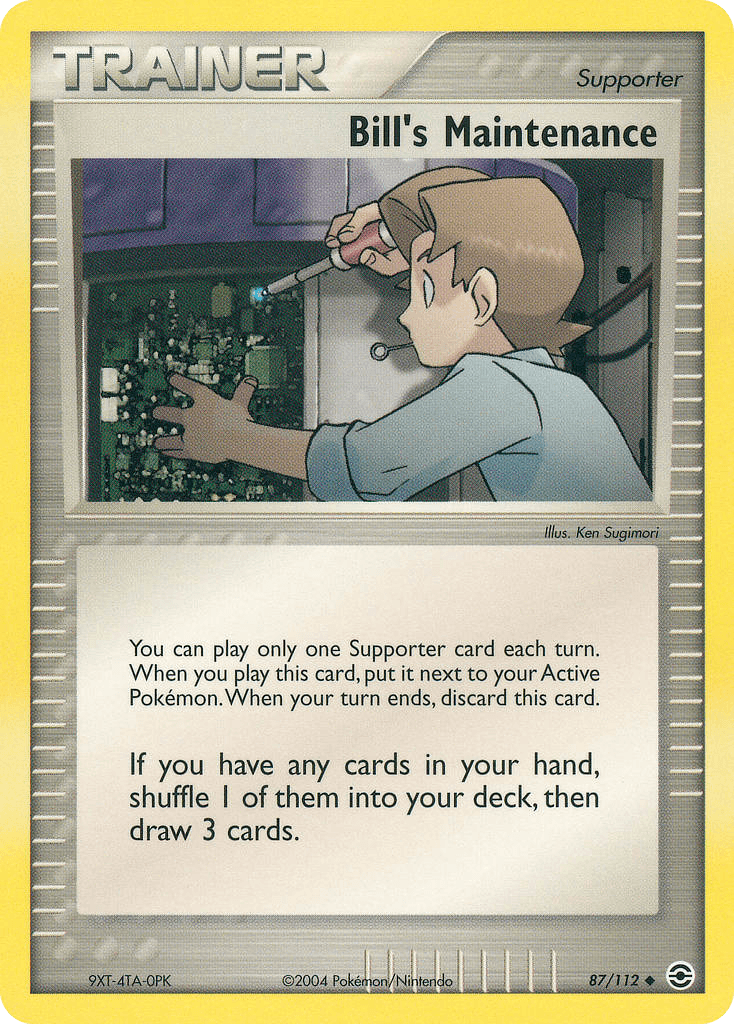 Bill's Maintenance EX6-87