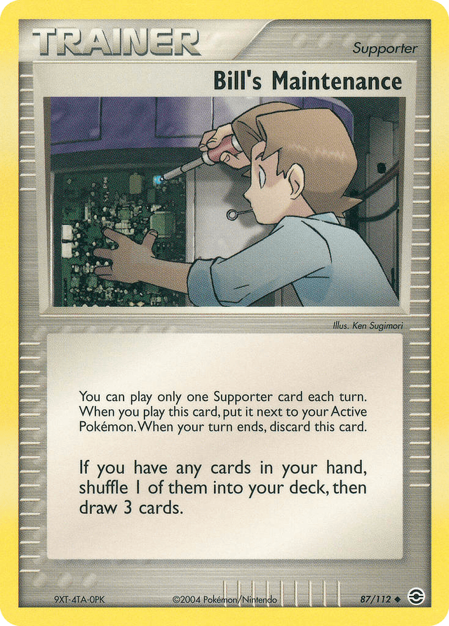 Bill's Maintenance EX6-87