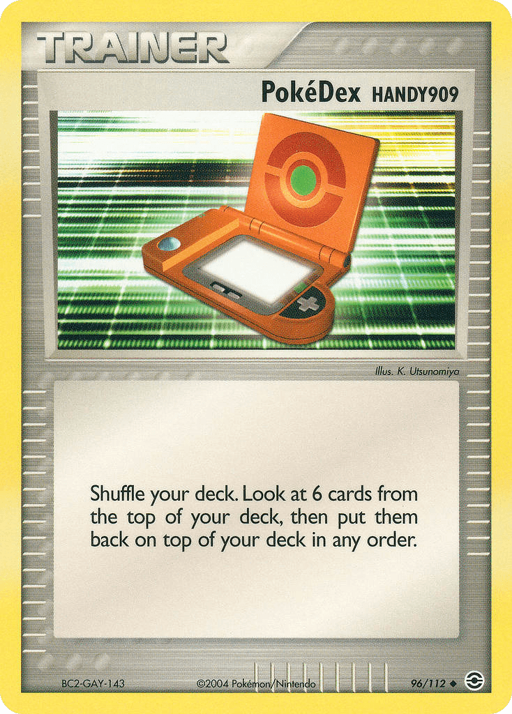 PokéDex HANDY909 EX6-96