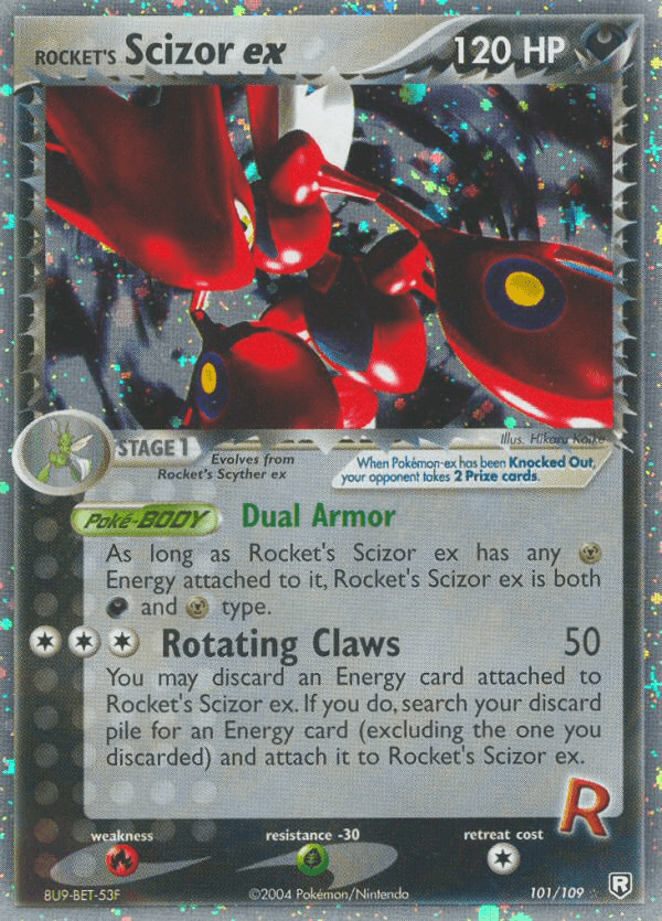 Rocket's Scizor ex EX7-101