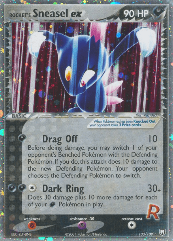 Rocket's Sneasel ex EX7-103