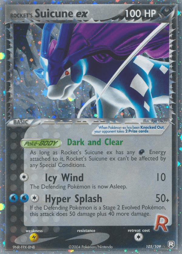 Rocket's Suicune ex EX7-105