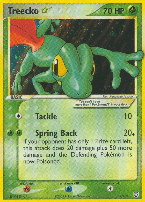 Treecko ★ EX7-109