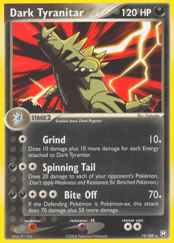 Dark Tyranitar EX7-19