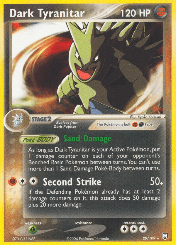 Dark Tyranitar EX7-20