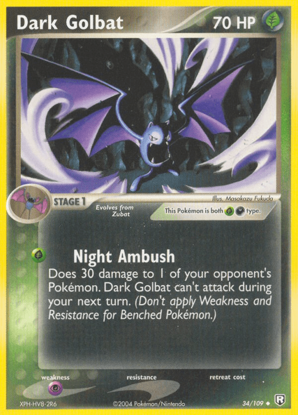 Dark Golbat EX7-34