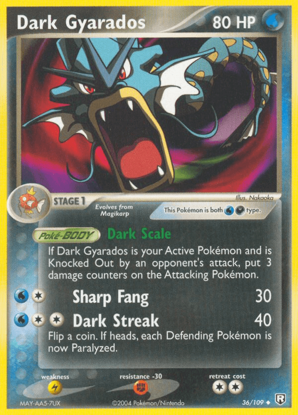 Dark Gyarados EX7-36