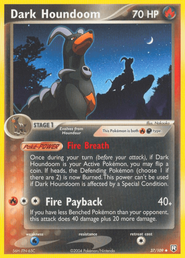 Dark Houndoom EX7-37