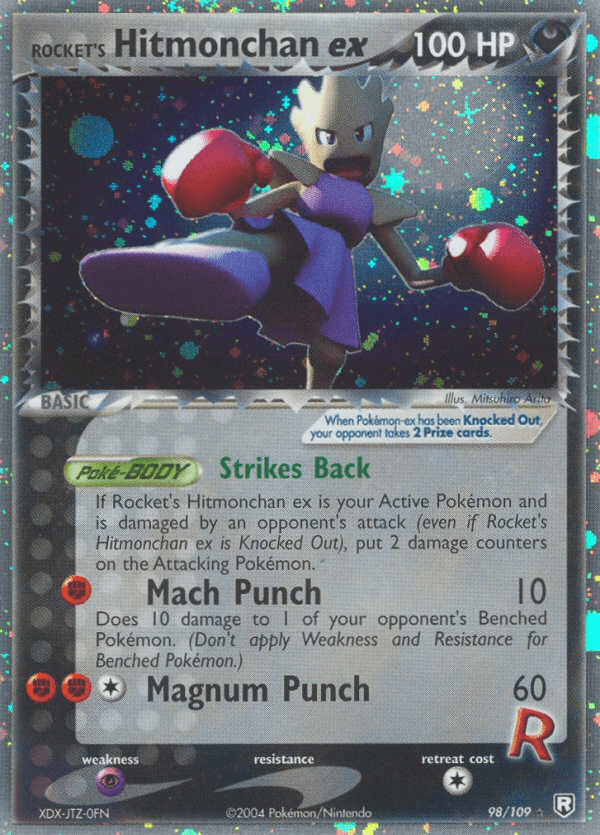 Rocket's Hitmonchan ex EX7-98