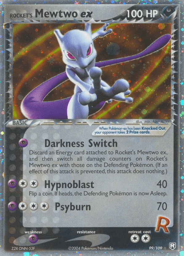 Rocket's Mewtwo ex EX7-99