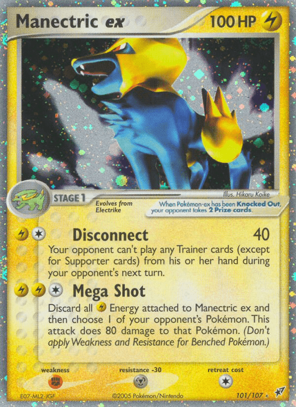 Manectric ex EX8-101