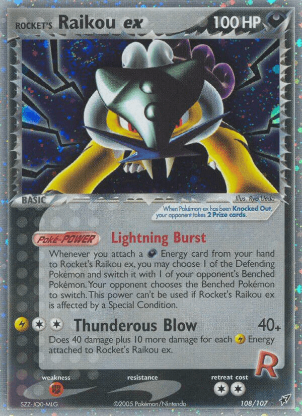 Rocket's Raikou ex EX8-108