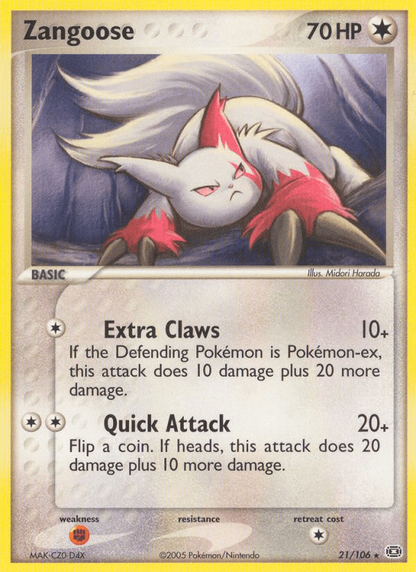 Zangoose EX9-21