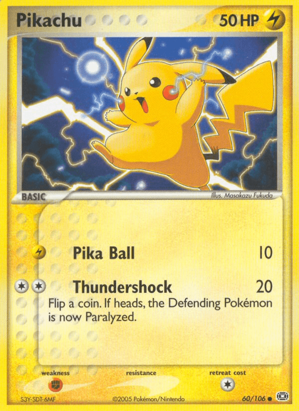 Pikachu EX9-60