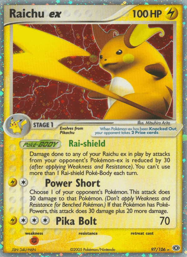 Raichu ex EX9-97