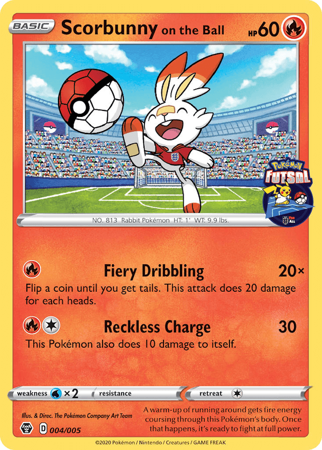 Scorbunny on the Ball FUT20-4