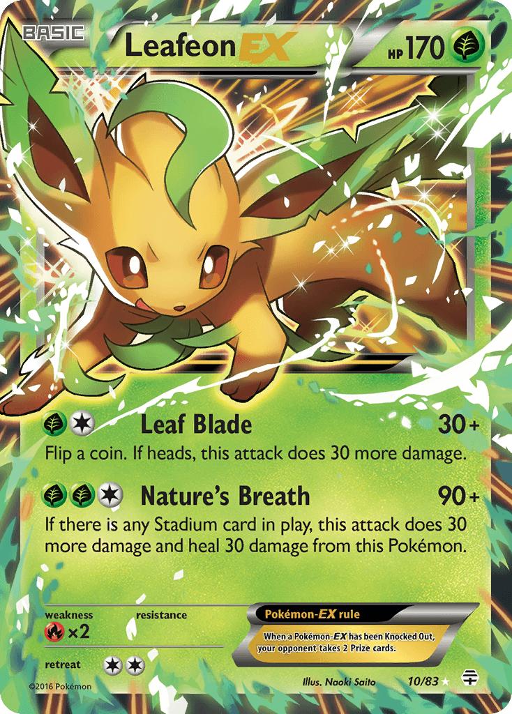 Leafeon-EX G1-10
