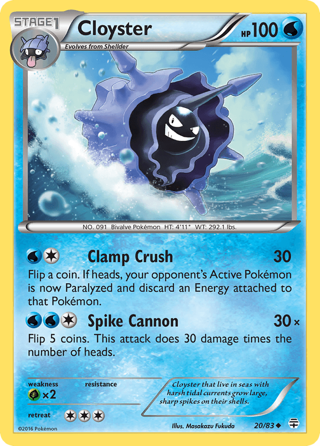 Cloyster G1-20