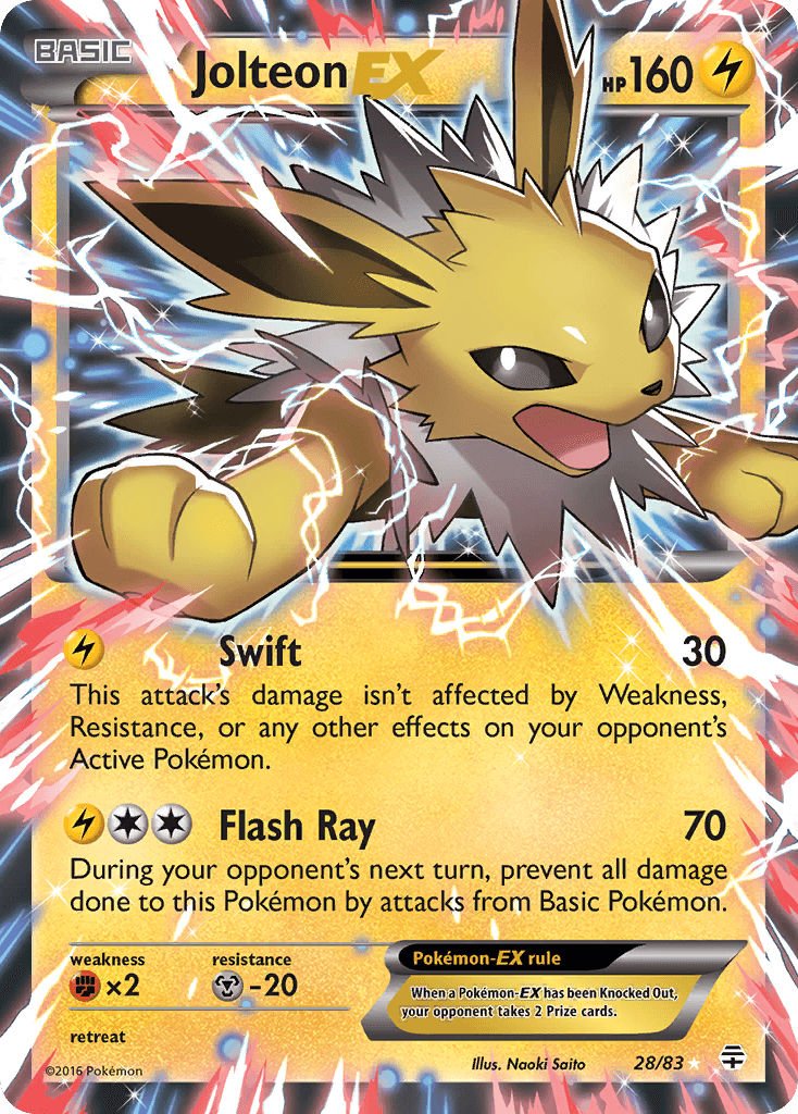 Jolteon-EX G1-28