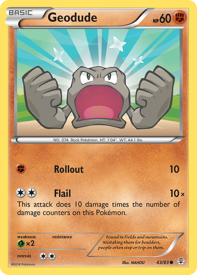 Geodude G1-43