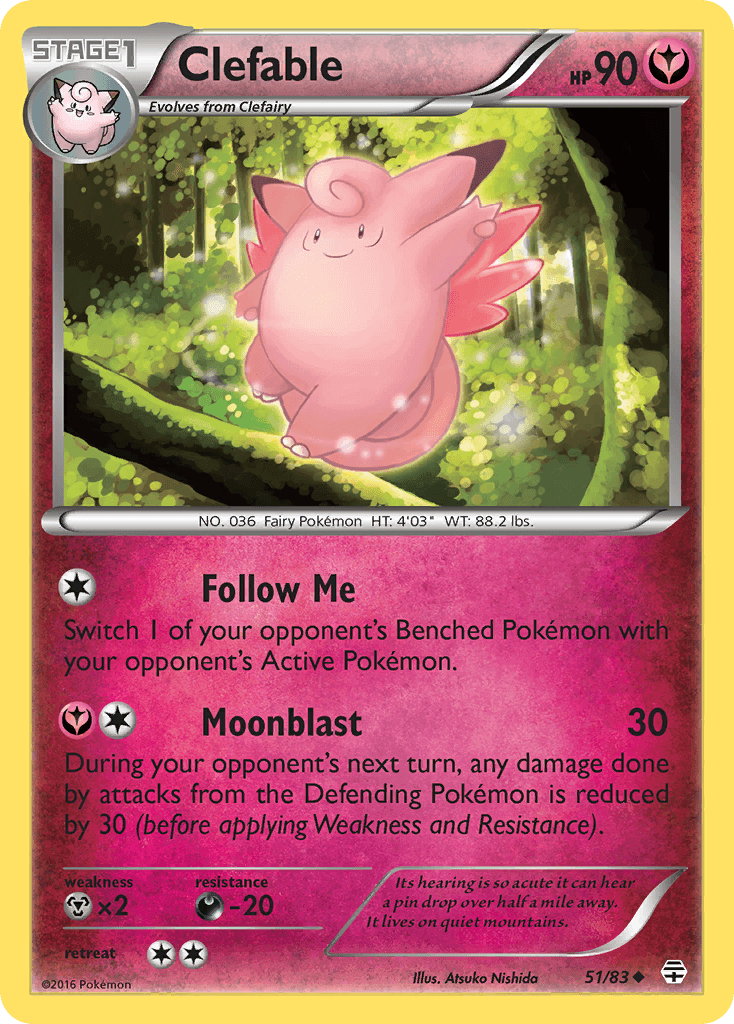 Clefable G1-51