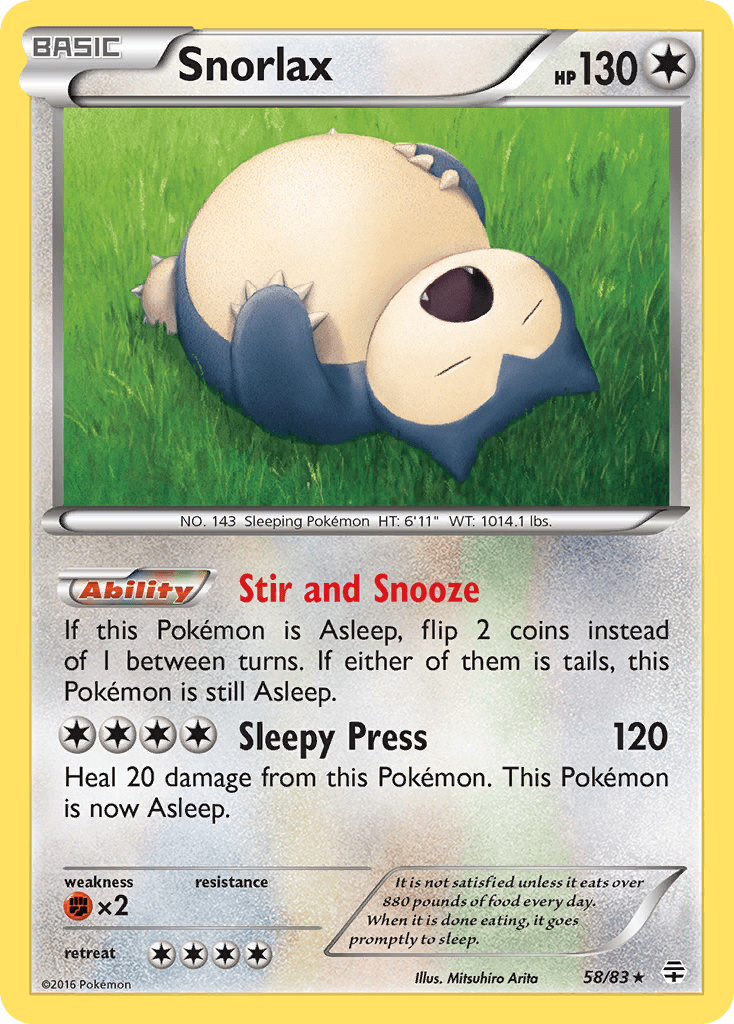 Snorlax G1-58