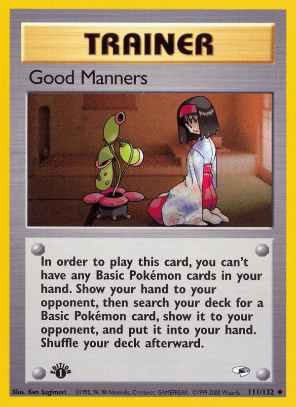 Good Manners GYM1-111