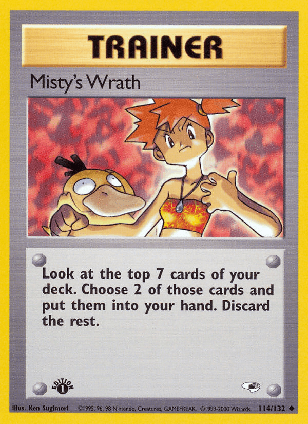 Misty's Wrath GYM1-114