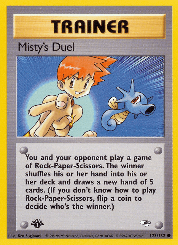 Misty's Duel GYM1-123