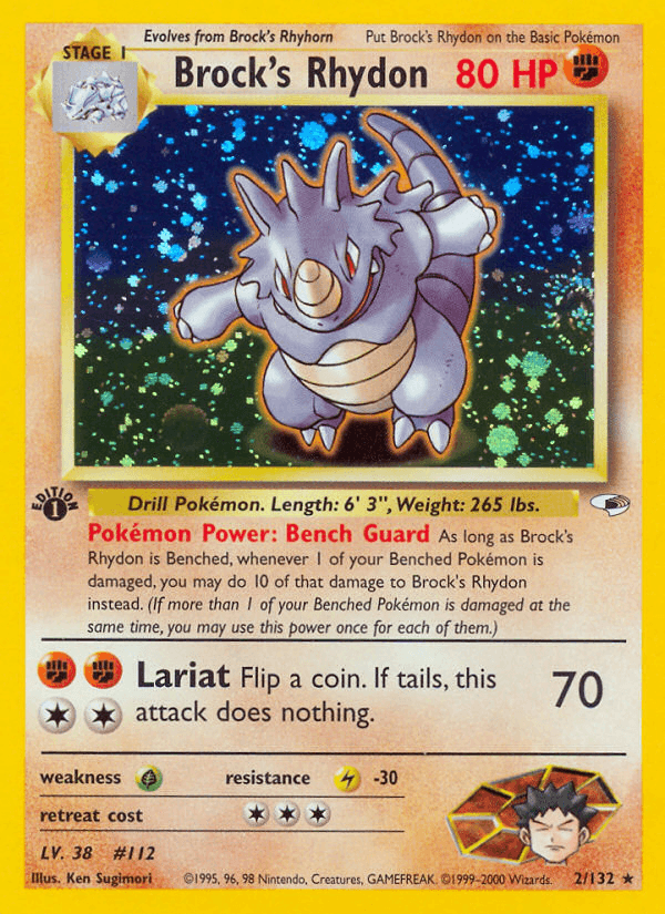 Brock's Rhydon GYM1-2