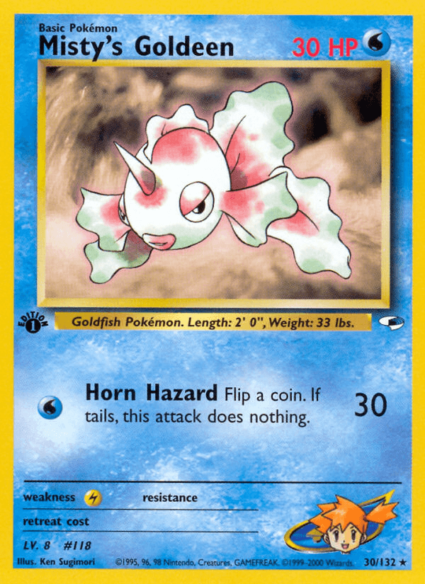 Misty's Goldeen GYM1-30