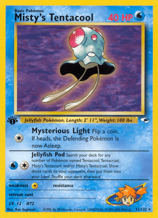 Misty's Tentacool GYM1-32