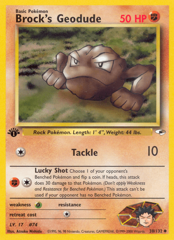 Brock's Geodude GYM1-38