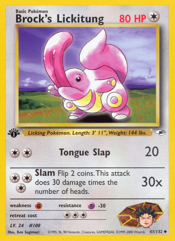 Brock's Lickitung GYM1-41