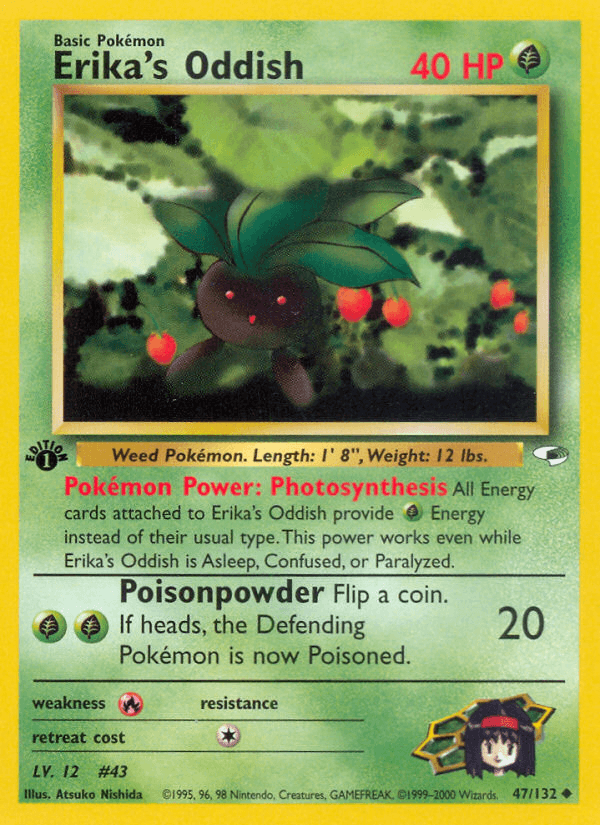 Erika's Oddish GYM1-47