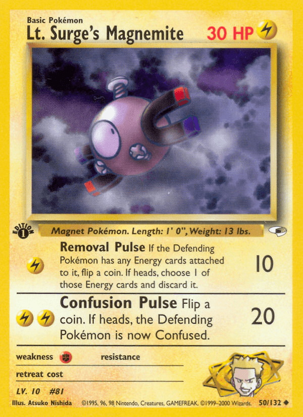 Lt. Surge's Magnemite GYM1-50