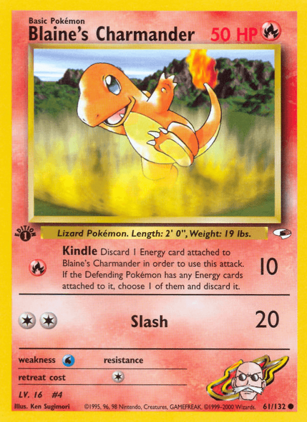 Blaine's Charmander GYM1-61