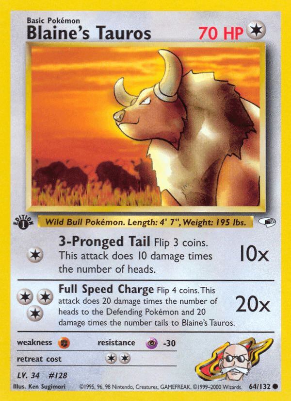 Blaine's Tauros GYM1-64