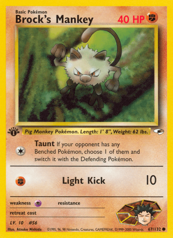 Brock's Mankey GYM1-67