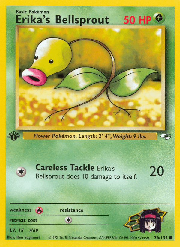 Erika's Bellsprout GYM1-76