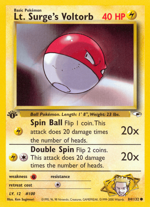 Lt. Surge's Voltorb GYM1-84